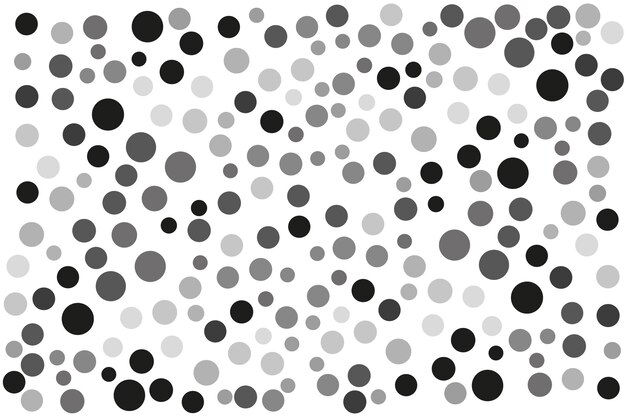 Fondo de especias de puntos negros y grises