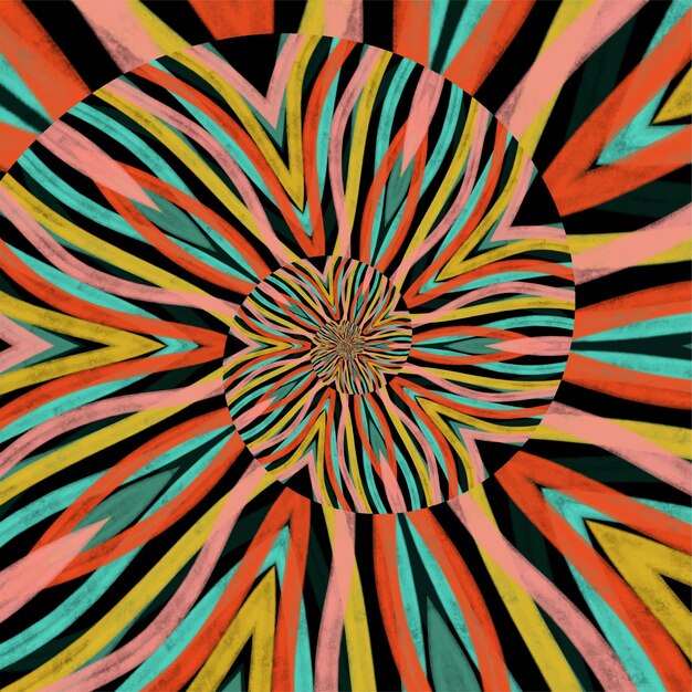 Fondo espiral abstracto Ilustración vectorial