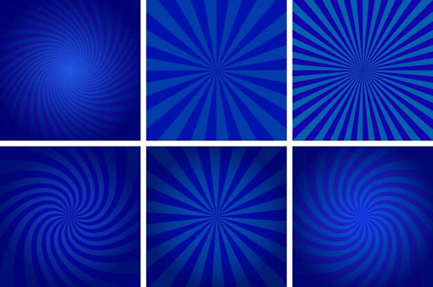 Fondo espiral abstracto de perspectiva de brillo brillante con líneas de giro azul de iluminación Ilustración vectorial eps 10 Se puede utilizar para folletos de negocios folletos diseño de fiestas banners etiqueta de libro de portada