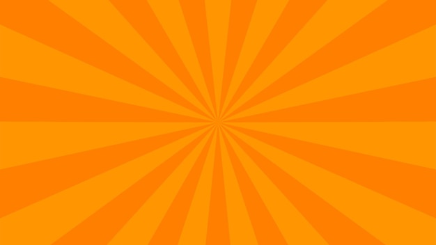 fondo espiral naranja rayos de estallido de sol patrón radial geométrico abstracto