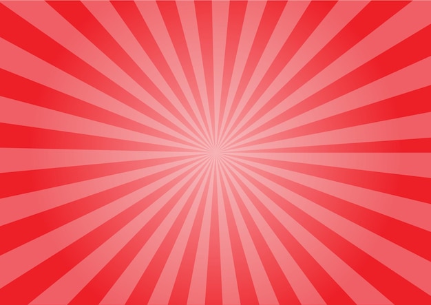 Fondo de estallido de sol rojo