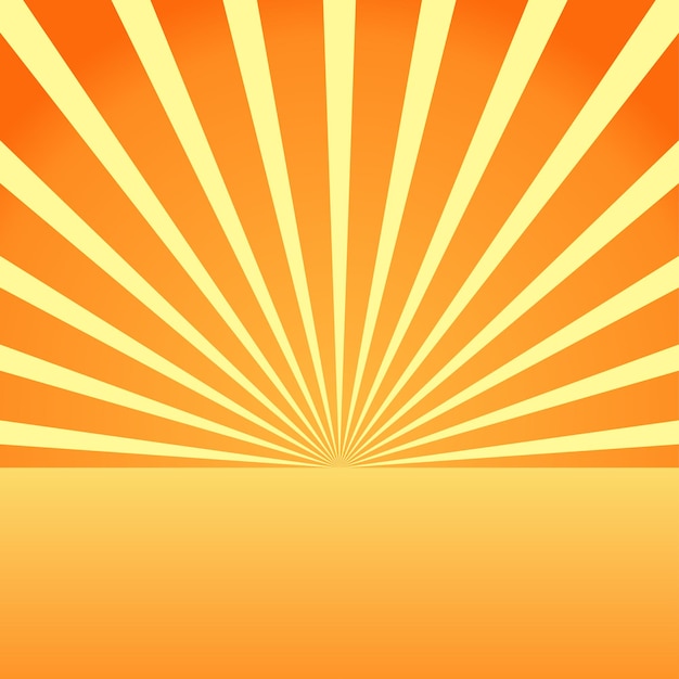 Fondo de estallido de sol con tablero de visualización
