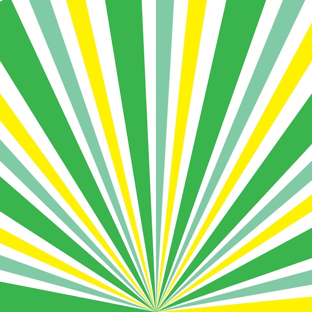 Fondo de estallido de sol verde y amarillo