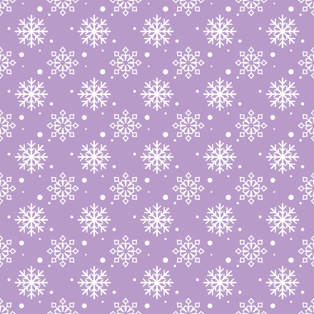 Fondo estampado de copos de nieve