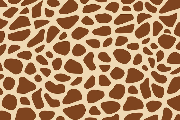 Fondo estampado de la jirafa