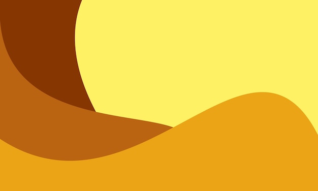 fondo del estandarte de onda naranja con gradiente abstracto