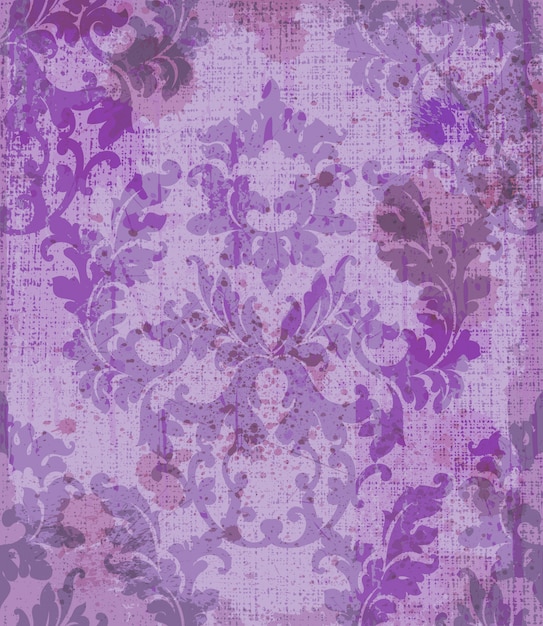 Fondo de estilo barroco de la vendimia