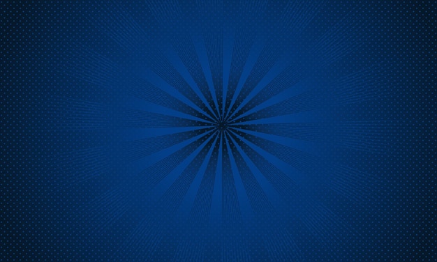 Fondo de estilo cómic de velocidad azul