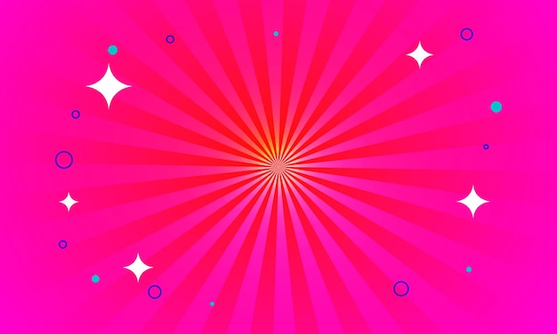 Fondo de estilo cómico en diseño plano
