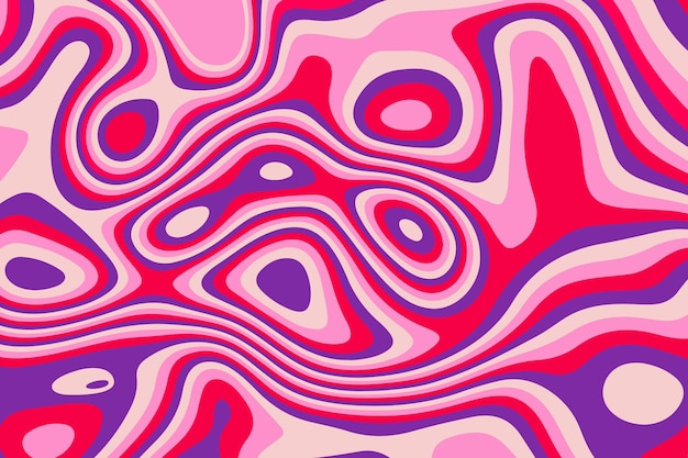 Fondo de estilo curvilíneo