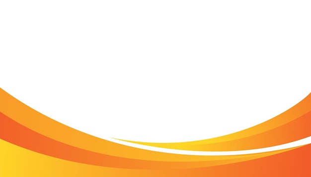 Fondo de estilo empresarial ondulado amarillo abstracto