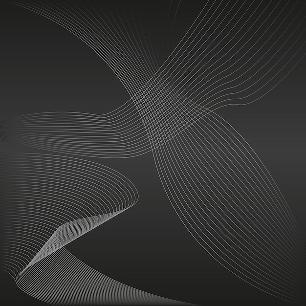 Fondo de estilo gris lineal abstracto