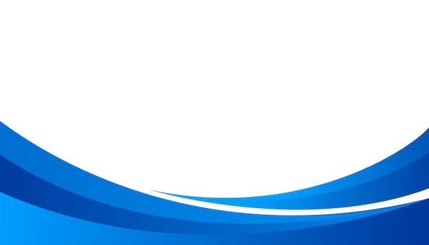 Fondo de estilo de negocio azul ondulado abstracto