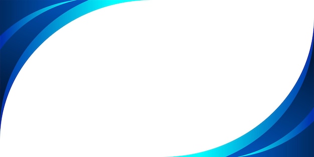 Fondo de estilo de negocio azul ondulado abstracto