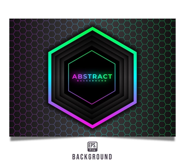 Fondo de estilo RGB abstracto futurista moderno