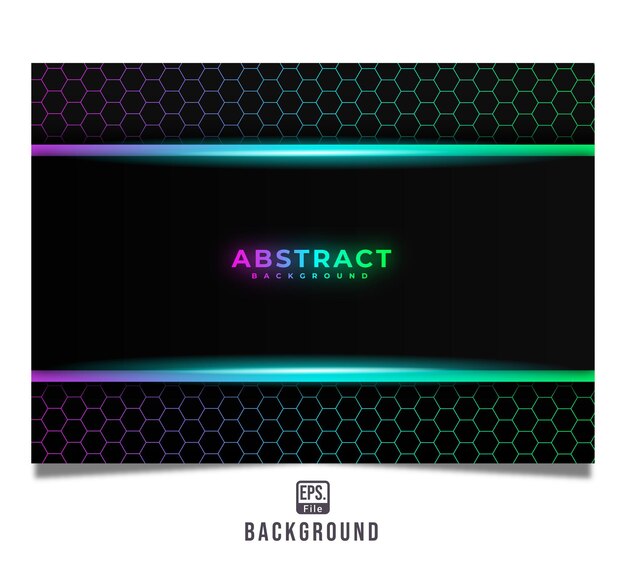 Fondo de estilo RGB abstracto futurista moderno