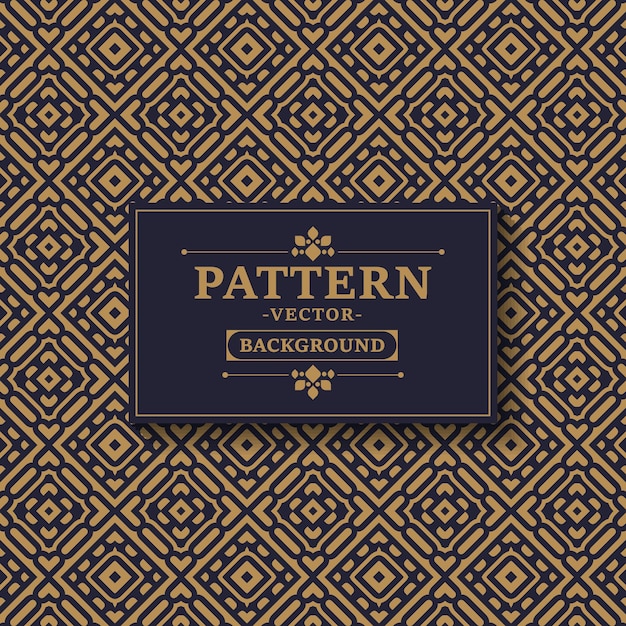 fondo de estilo vintage de patrón elegante