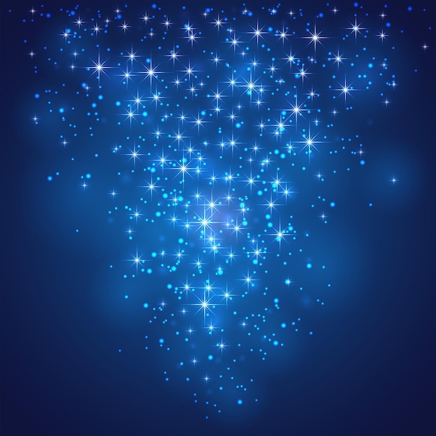 El fondo estrellado
