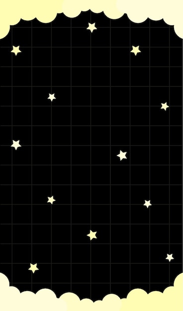 Vector el fondo de estrellas lindo vector