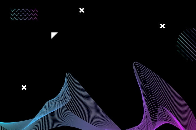 Fondo de estructura metálica abstracta plana Vector Premium