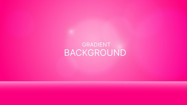 Fondo de estudio de color rosa para la exhibición de productos