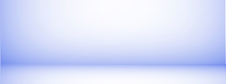 Vector fondo de estudio con espacio para texto, habitación vacía azul, para mostrar productos, horizontal, ilustración.