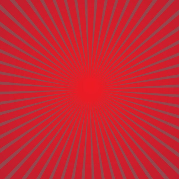 Fondo de explosión solar roja Abstracto Vector de fondo de explosió solar