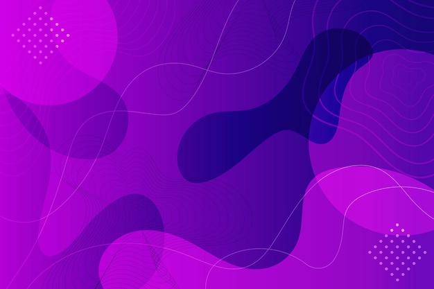 Fondo de fantasía futurista moderno Gradiente púrpura de moda brillante para banner, invitación, presentación y cartel