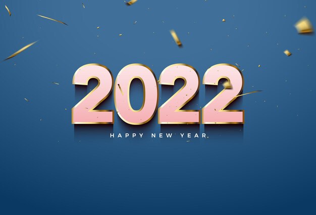 Fondo de feliz año nuevo 2022