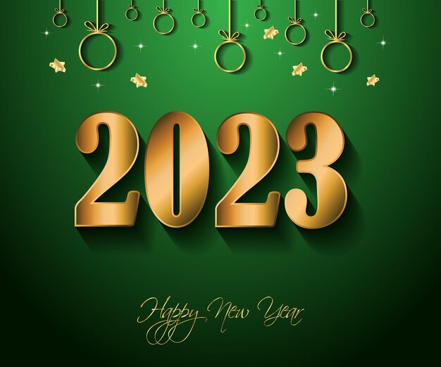 Fondo de Feliz Año Nuevo 2023 para sus invitaciones de temporada, carteles festivos, tarjetas de felicitación
