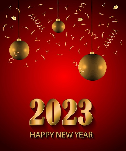 Fondo de feliz año nuevo 2023