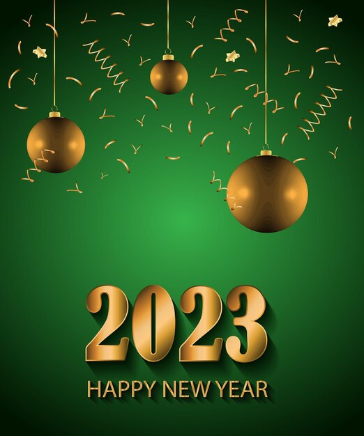 Fondo de feliz año nuevo 2023