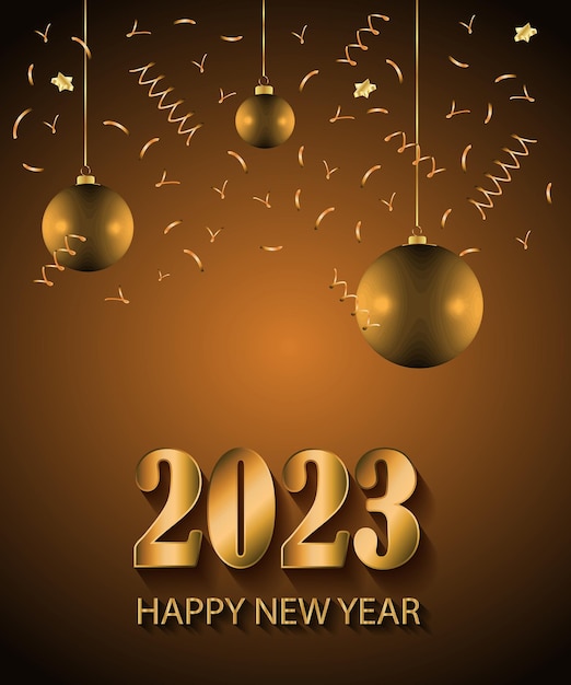Fondo de feliz año nuevo 2023