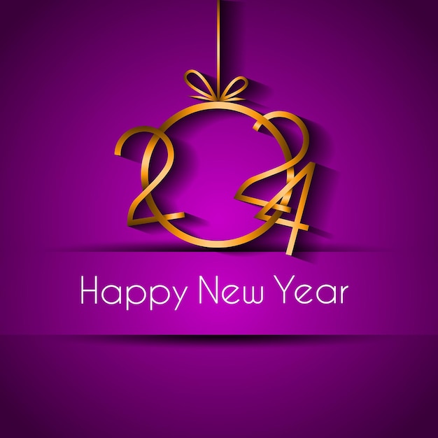 Fondo de feliz año nuevo 2024