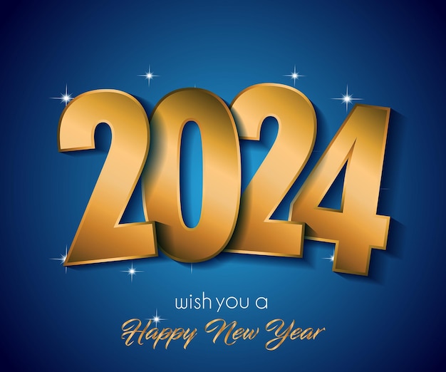 Fondo de feliz año nuevo 2024