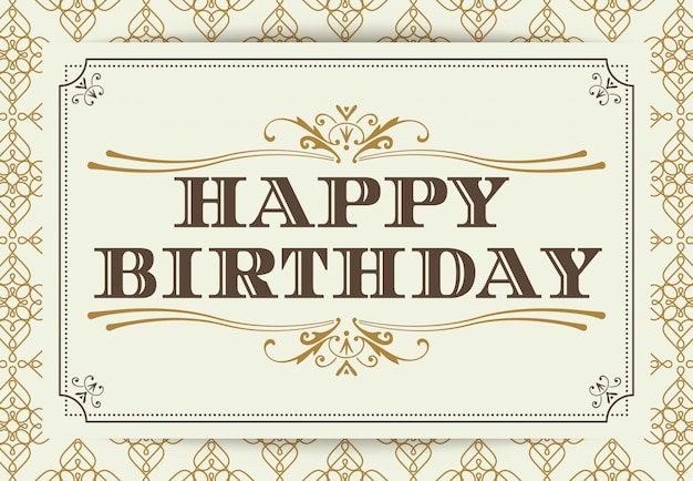 Fondo del feliz cumpleaños