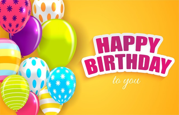 Fondo de feliz cumpleaños