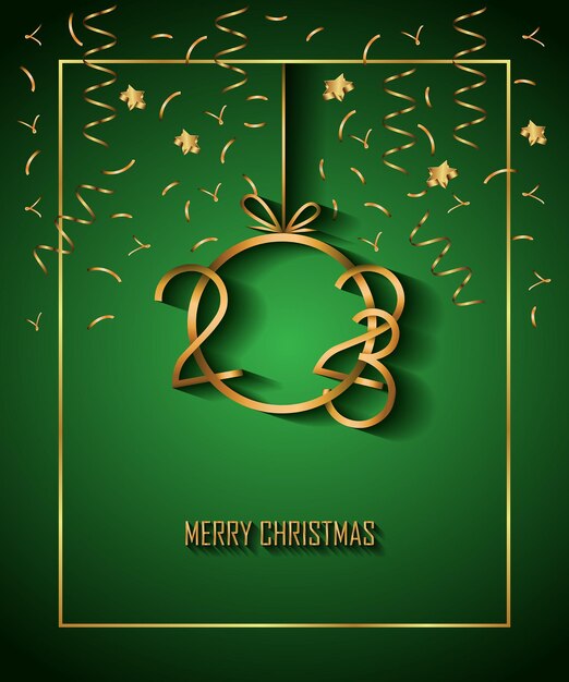 Fondo de feliz navidad 2023
