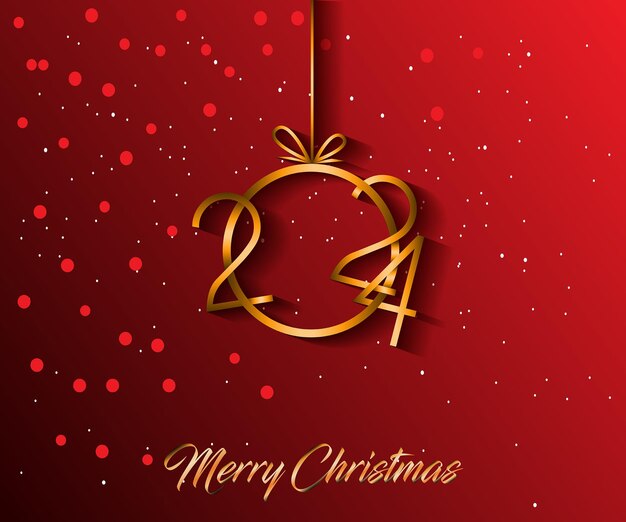 El fondo de la Feliz Navidad de 2024
