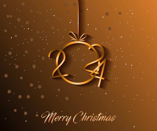 El fondo de la Feliz Navidad de 2024