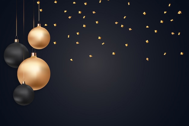 Fondo de feliz navidad y año nuevo