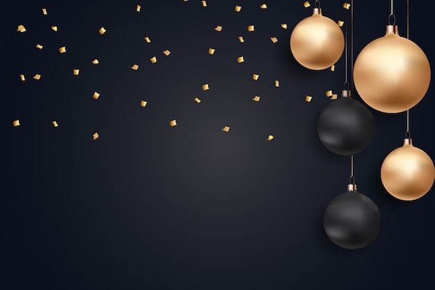 Fondo de feliz navidad y año nuevo