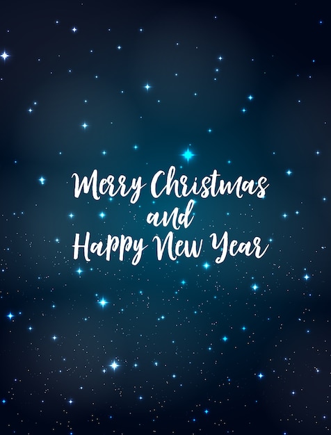 Fondo de feliz navidad y año nuevo