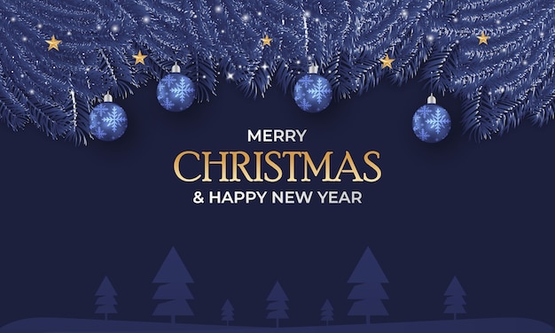Fondo feliz Navidad y año nuevo