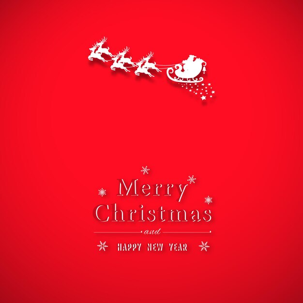 Fondo de feliz Navidad y próspero año nuevo