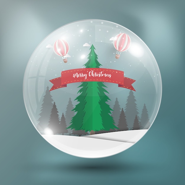 Fondo de feliz Navidad y próspero año nuevo