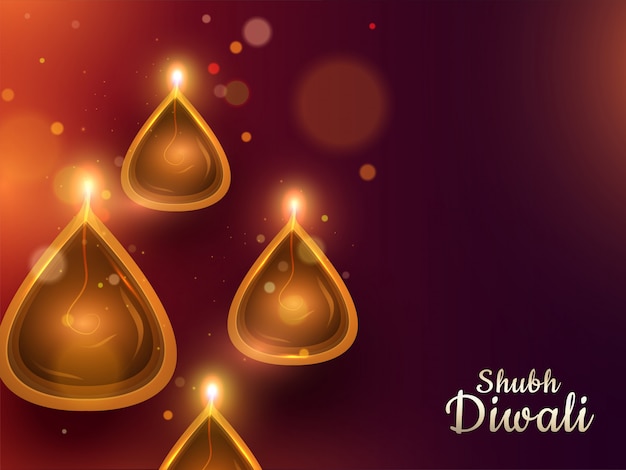 Fondo del festival de Diwali.