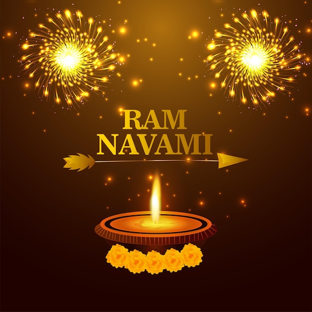 Fondo del festival ram navami