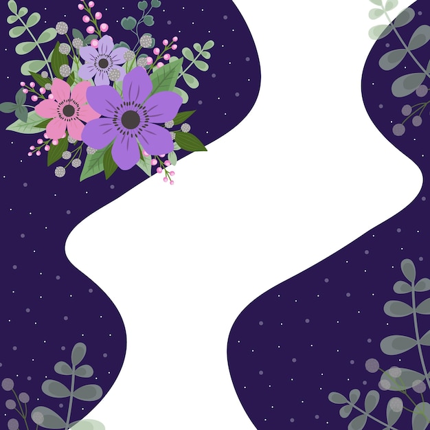 Vector fondo festivo floral universal día internacional de la mujer el 8 de marzo fondo de flores