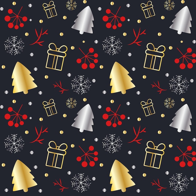 Fondo festivo de vector transparente navidad o año nuevo